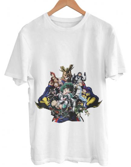 My Hero Academia Anime Cosplay Baskılı Tişört