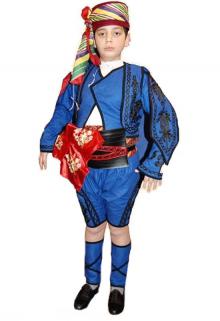 Zeybek Kostümü Erkek | Ege Yöresi Erkek Halk Oyunları Kıyafeti