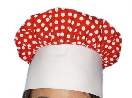 Aşçı Şapkası Puantiyeli