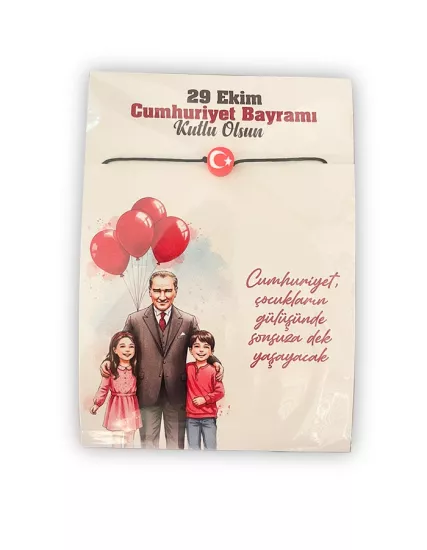 29 Ekim Hediyesi Şans Bilekliği
