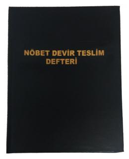 Öğretmen Nöbet Devir Teslim Defteri