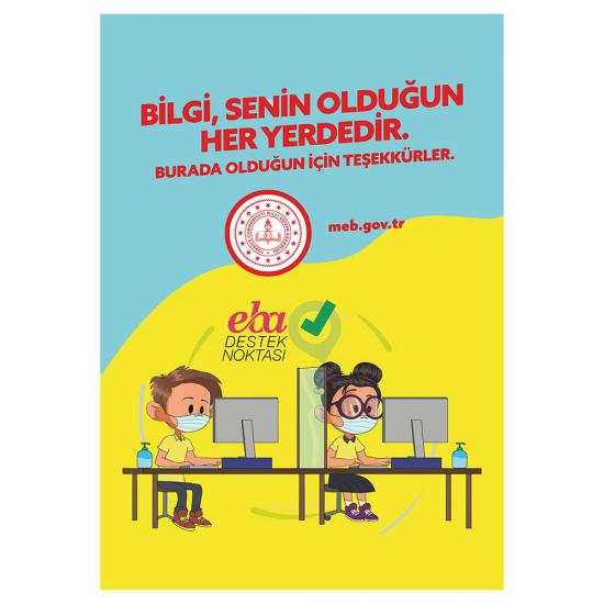 Eba Destek Noktası Afişi