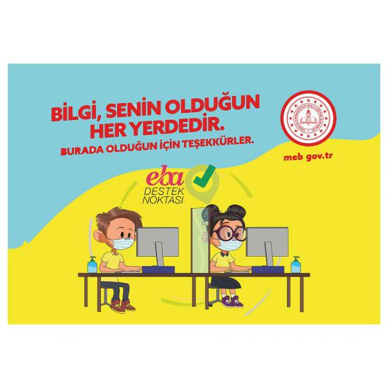 Eba Destek Noktası Afişi