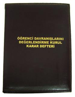 Öğrenci Davranışlarını Değerlendirme Kurul Karar Defteri