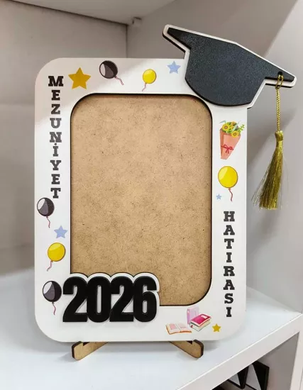 Mezuniyet Hatıra Fotoğraf Çerçevesi 5 Adet