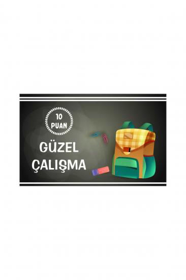 Güzel Çalışma Öğrenci Başarı Kartı 25 Adet