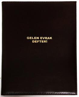 Gelen Evrak Defteri (200 Sayfalık)