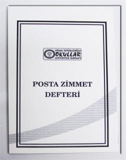 Posta Zimmet Defteri ( Adi / Taahhütlü ) ( 1 + 2 Suret ) ( Otocopili )