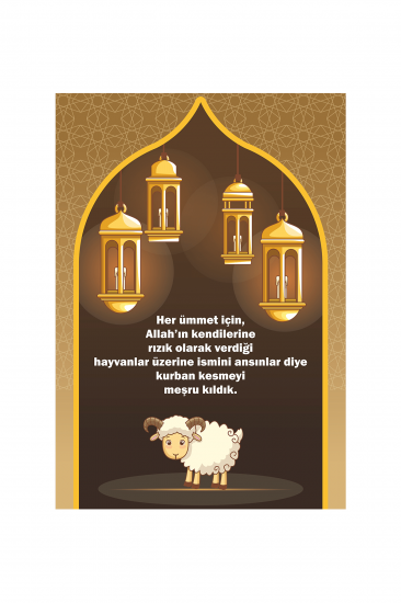 Kurban Afişi