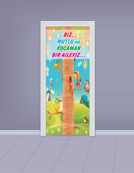 İlkokul Sınıfı Kapı Giydirme