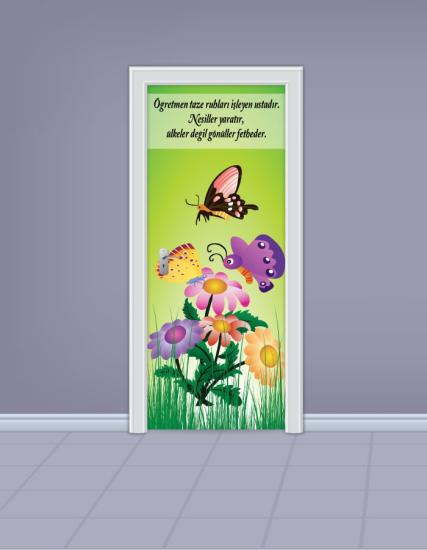 Öğretmenler Odası Kapı Giydirme