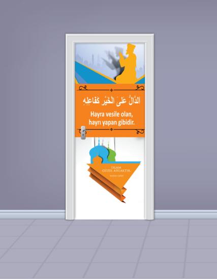 Din Kültürü Dersi Kapı Giydirme