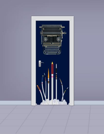 Türkçe Sınıfı Kapı Giydirme