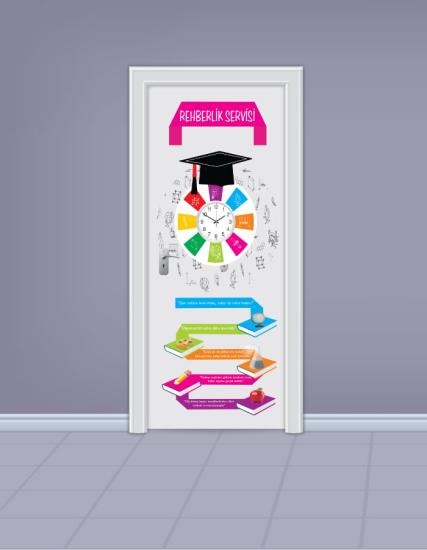 Rehberlik Servisi Kapı Giydirme