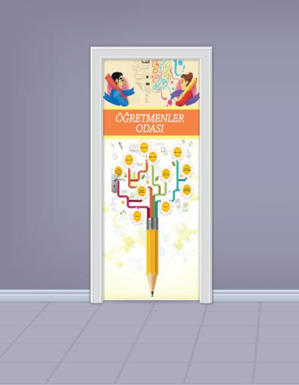 Öğretmenler Odası Kapı Giydirme