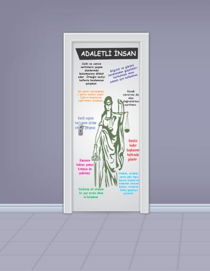 Adaletli İnsan Kapı Giydirme