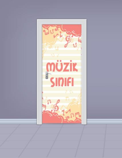 Müzik Sınıfı Kapı Giydirme