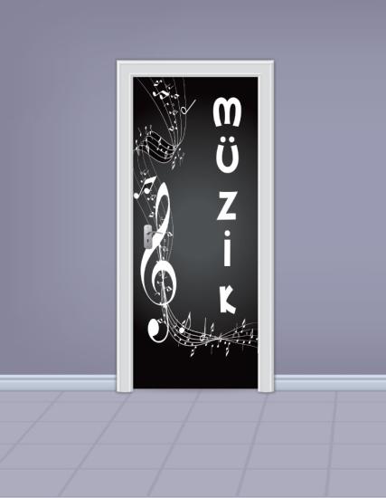 Müzik Sınıfı Kapı Giydirme