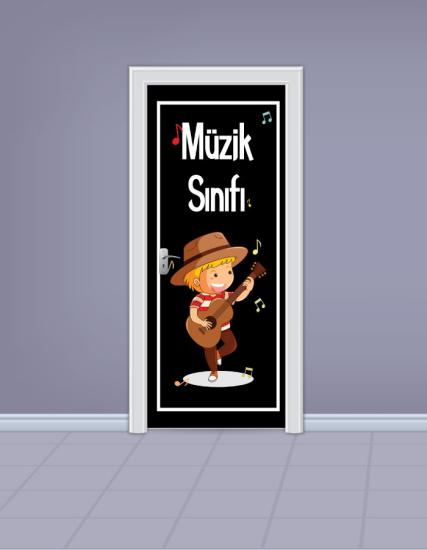 Müzik Sınıfı Kapı Giydirme