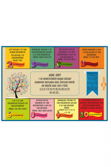 Bölünebilme Kuralları Afişi