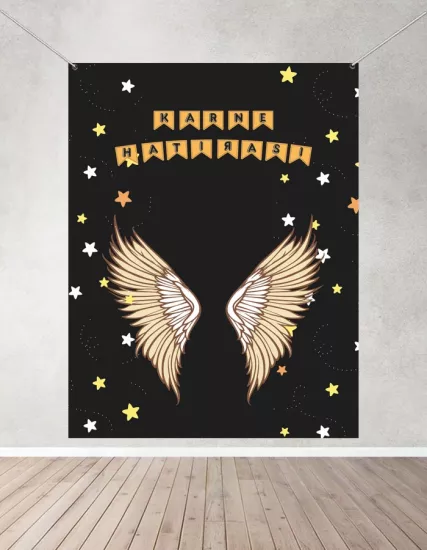 Karne Hatırası Fotoğraf Panosu Branda 160x200