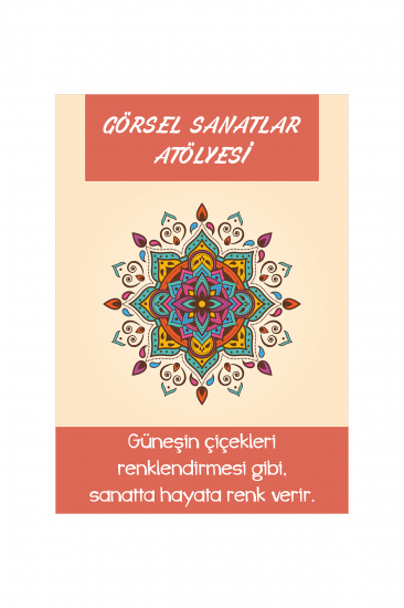 Görsel Sanatlar Atölyesi Afişi 