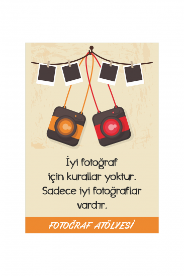 Fotoğraf Atölyesi Afişi 