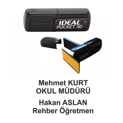 İsim ve Ünvan Cep Kaşesi