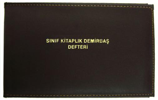 Sınıf Kitaplik Demirbaş Defteri (100 Sayfalık)