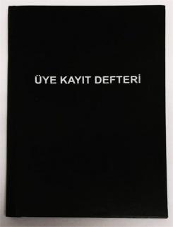 Kütüphane Üye Kayıt Defteri