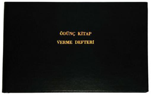 Kütüphane Okuma Defteri (Ödünç Verme - 200 Sayfalık)