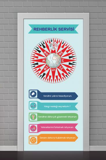 Rehberlik Servisi Kapı Giydirme