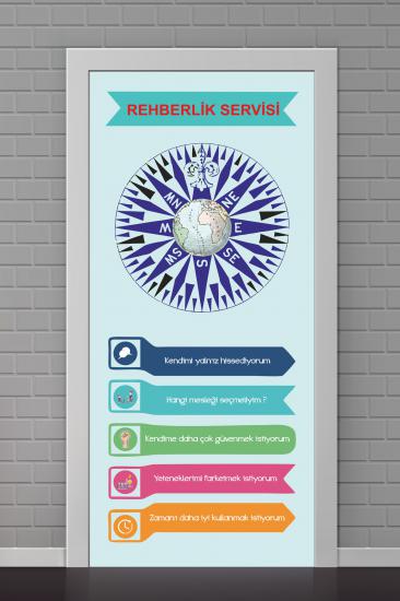 Rehberlik Servisi Kapı Giydirme