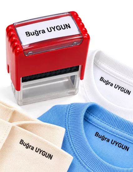 Kişiye Özel Kıyafet Kaşesi – İsim Baskılı Tekstil Kaşesi