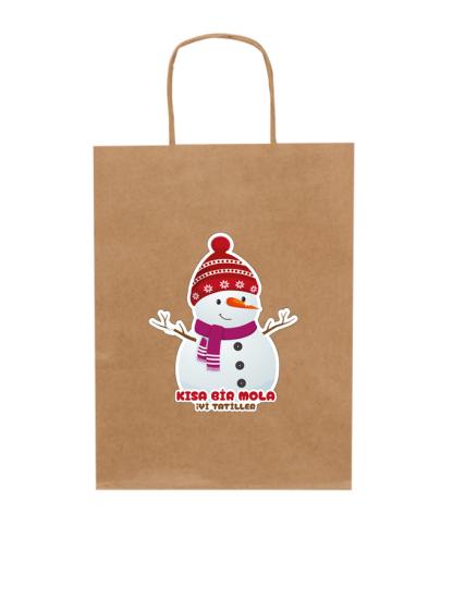 Karne Günü İçin Kraft Çanta, Karne Çantası 10 Adet