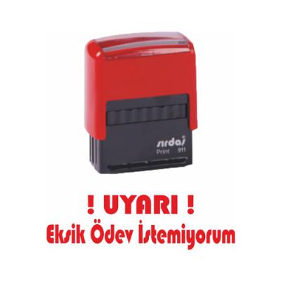 Eksik Ödev Kaşesi