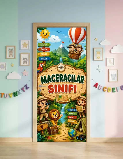 Anasınıfı Kapı Giydirme (Maceracılar)