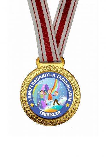 1. Sınıfı Başarıyla Tamamladım Madalyası
