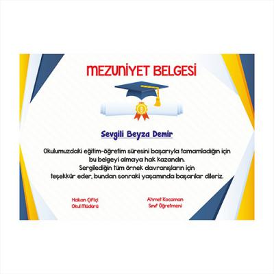 Mezuniyet Belgesi