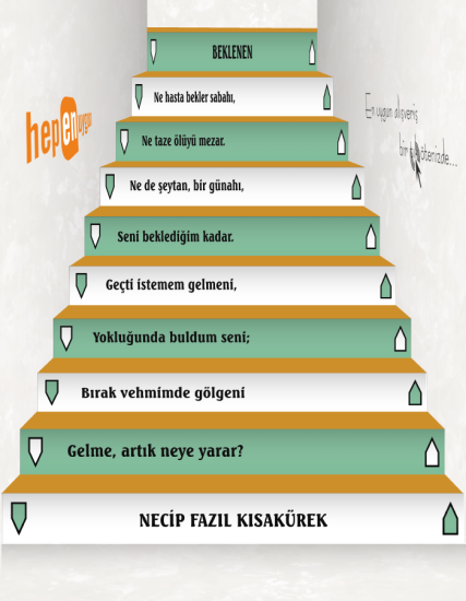 Türkçe Merdiven Yazıları