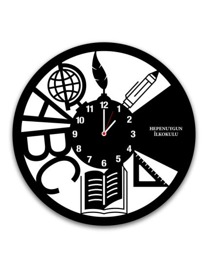 Kişiye Özel Öğretmen Temalı Duvar Saati