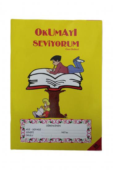 Okumayı Seviyorum Kitap Özet Defteri