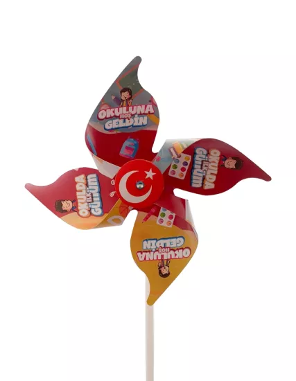 Okula Hoş Geldin İlk Günüm Rüzgar Gülü 10 Adet