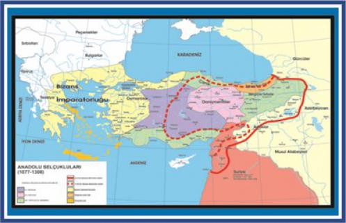 Anadolu Selçukluları (Çıtalı - 70 Cm X 100 Cm)