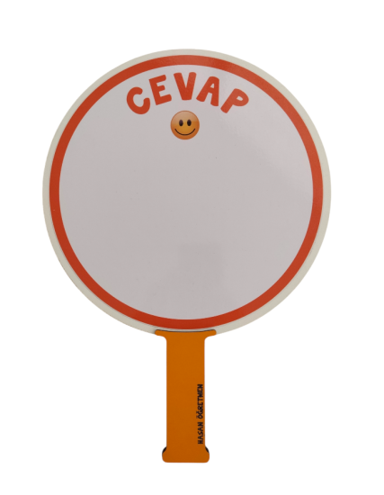 Ahşap Yazsil Cevap Levhası