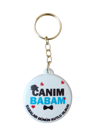 Babalar Günü Hediyesi Açacaklı Anahtarlık