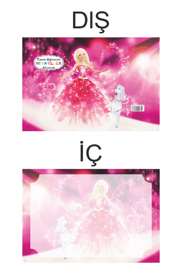 Barbie Karne Kabı & Karne Kılıfı