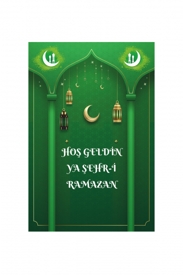 Ramazan Süsü Branda Afişi 100x150