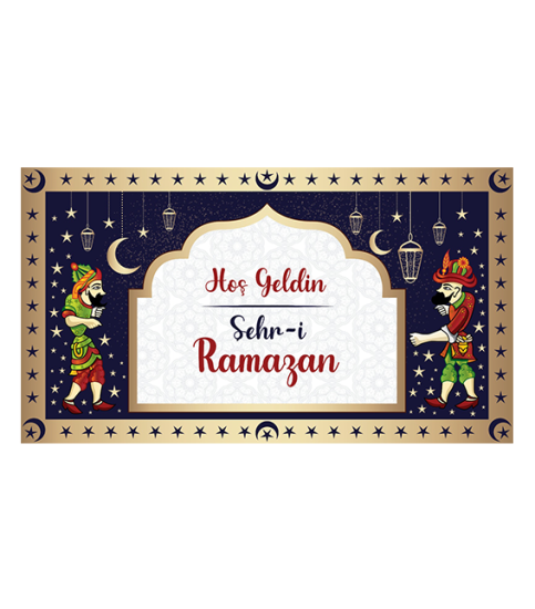 Ramazan Süsü Branda Afişi 100x200