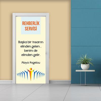 Rehberlik Servisi Kapı Giydirme